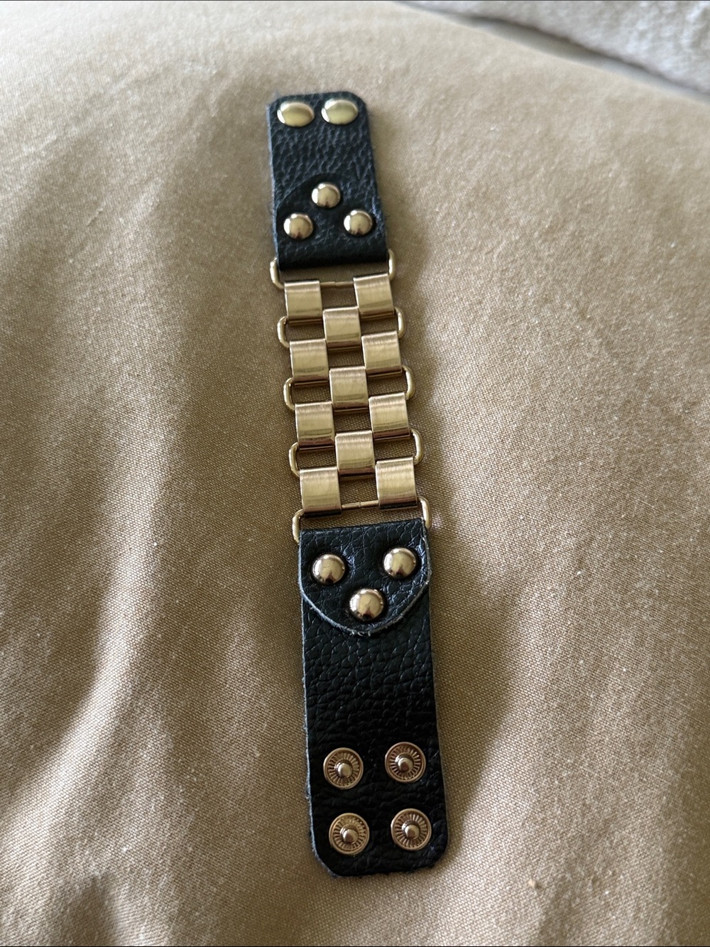 Rustic Faux Leather Bracelet